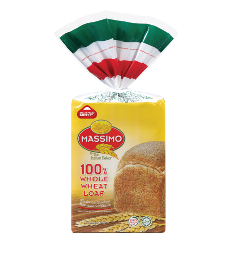 Bread massimo whole wheat Massimo 100%